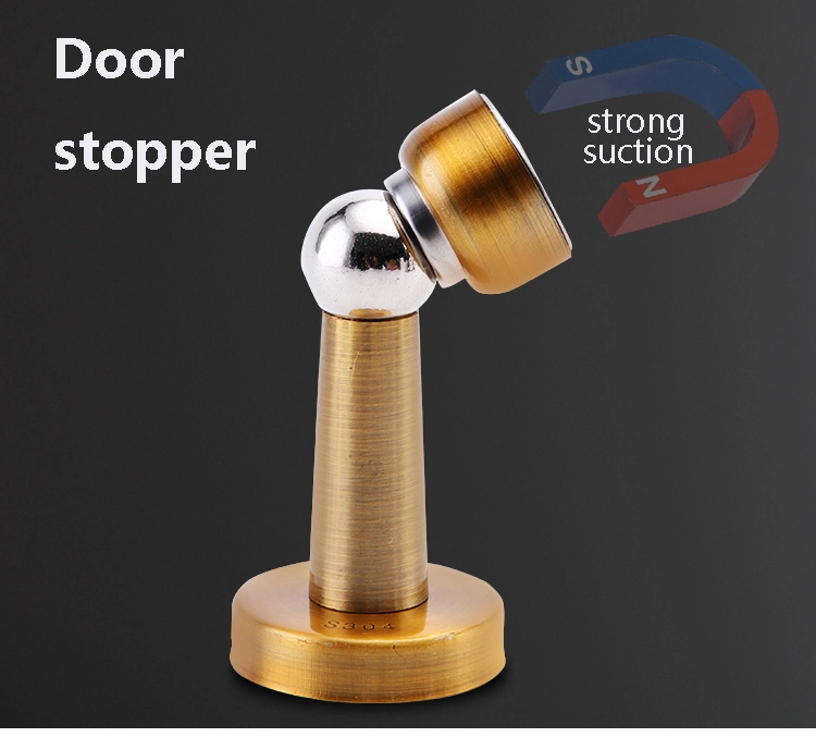 Magnetic Door Holder Cabinet Brushed Door Bumper Stopper