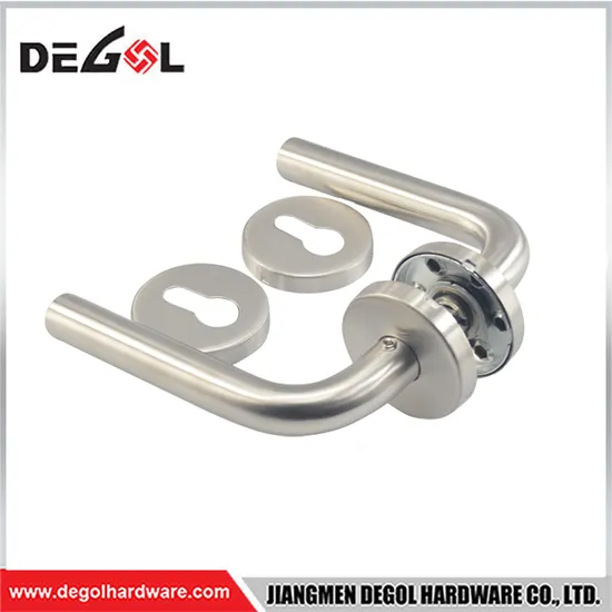 Quality Straight Door Handle Packs Internal C/W Latches Hinges Straight Lever Stainless Steel