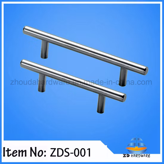 Stainless Steel T Bar Door Aluminum Window Kitchen Cabinet Drawer Home Bedroom Furniture Hollow Handle of Knobs