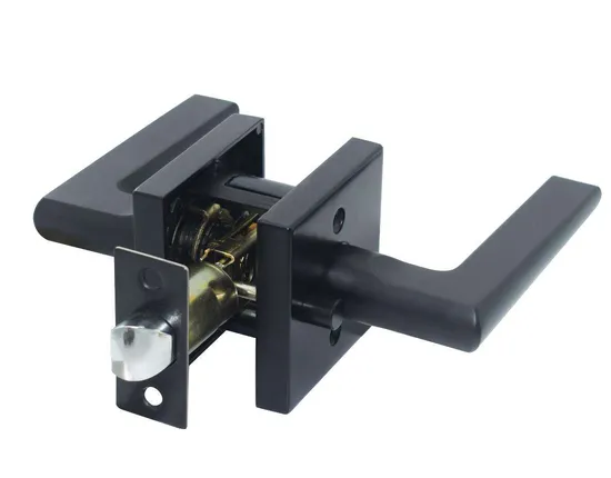Aluminium Modern Commercial Stainless Steel Glass Interior Lever Luxury Furniture Pull Safe Mortise Plastic Door Knob Lock Handle