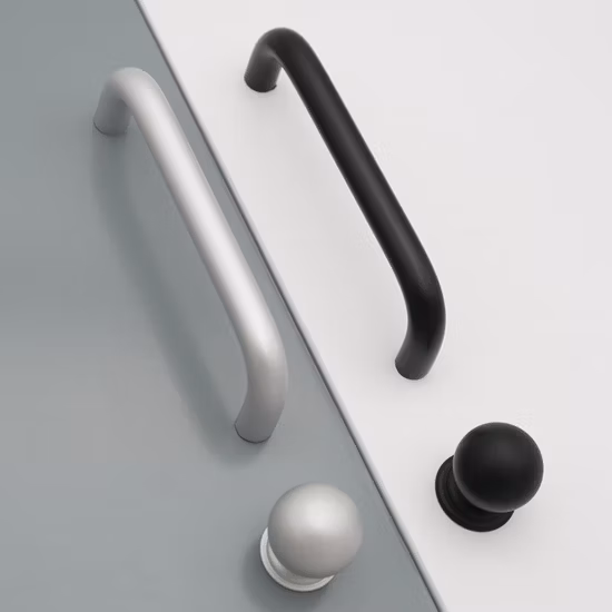 Basic Customization Bedroom Door Lever Handle for Wooden Door Stainless Steel 304 Modern Interior Door Handles Satin Black Gold Door Handle
