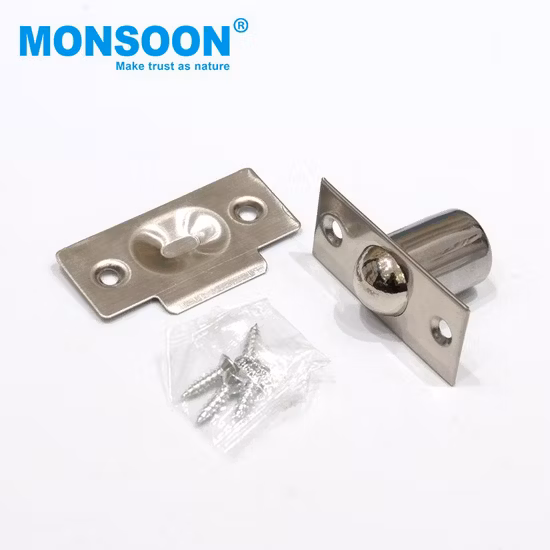 Sample Customization Zinc Alloy Furniture Hardware Accessories Magnetic Door Stopper Rubber Stopper Door Stop Door Catch