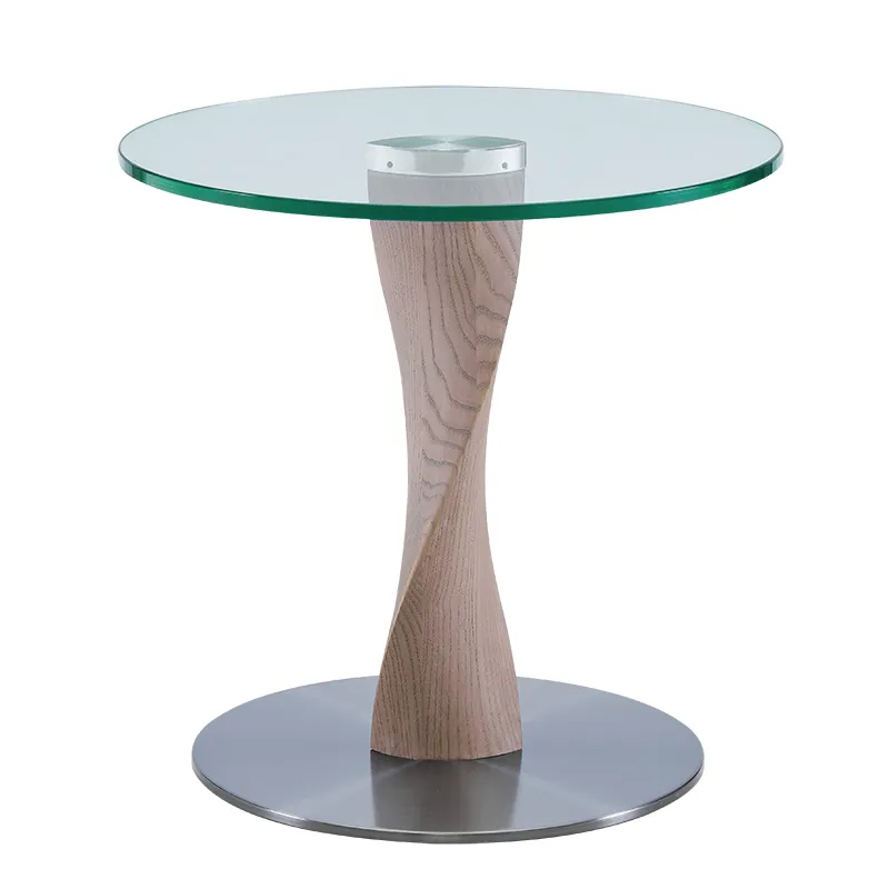 Custom Made Modern Wooden Home Natural Marble Stainless Steel Dining Table Furniture